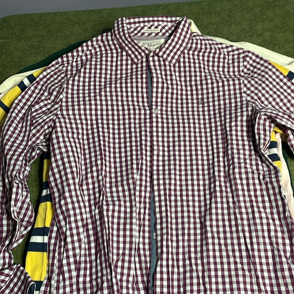 Men’s penguin longsleebe dress shirt